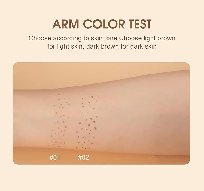 Freckle Pen Waterproof 2 Colors,Natural Lifelike Faux Face