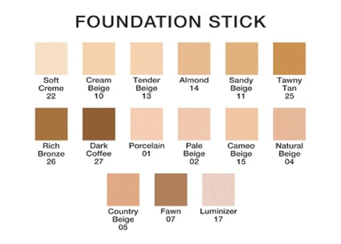 Creamy Conditioning Foundation Stick Buildable Coverage Hypoallergenic (Rich (Rich Bronze)