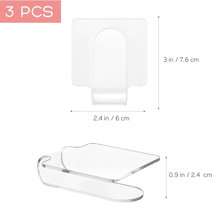 Minkissy 3pcs Makeup Hand Palette Acrylic Nail Art