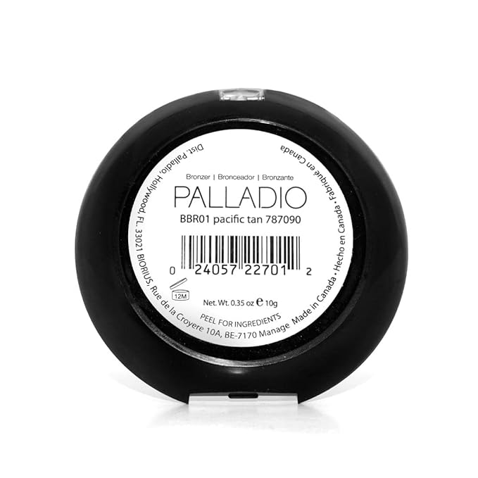 Palladio Baked Bronzer, Highly Pigmented and Easy to