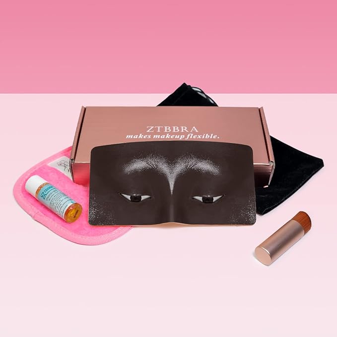 Makeup Mannequin Face, 3D Silicone Makeup Practice Face/Makeup