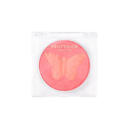 Profusion Cosmetics Empowered Social Butterfly Mousse Blush, Lightweight (Monarch, Standard)