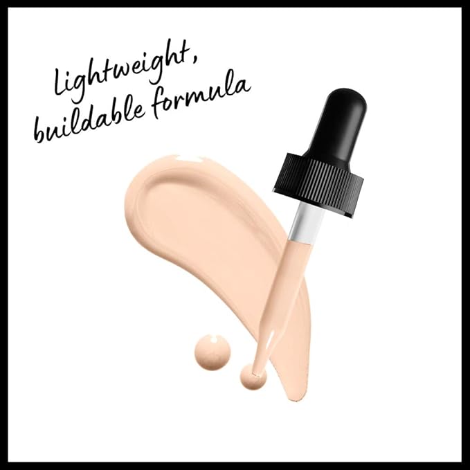 NYX PROFESSIONAL MAKEUP Total Control Pro Drop Foundation, Light Pale