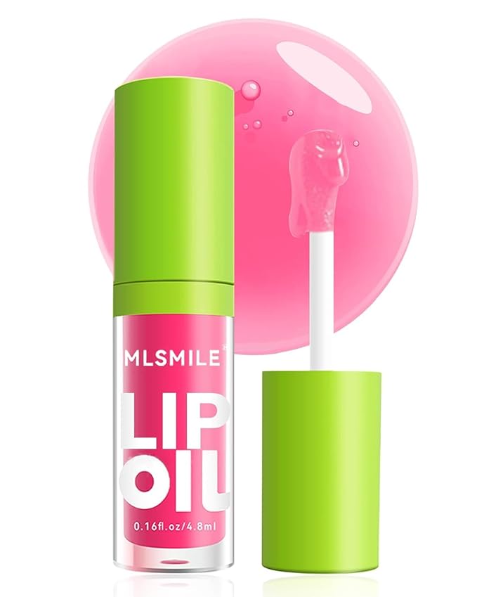 Lip Oil Lip Glaze, Big Brush Head Hydrating Glaze,