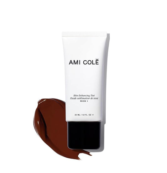 AMI COLÉ Skin-Enhancing Tinted Moisturizer (Rich 1), tinted