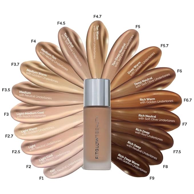Fitglow Beauty - Natural Foundation+ Photo-Filtering Foundation |