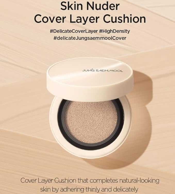 [JUNGSAEMMOOL OFFICIAL] Skin Nuder Cover Layer Cushion 19 Artist Brand