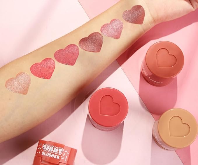 Stamp Liquid Blush Stamp Blush with Heart Shaped Women (4)