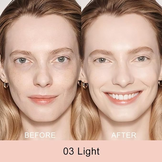 Kaely Color Correcting Concealer,Cream Pot Concealer Full Coverage,under Makeup,02 Fair