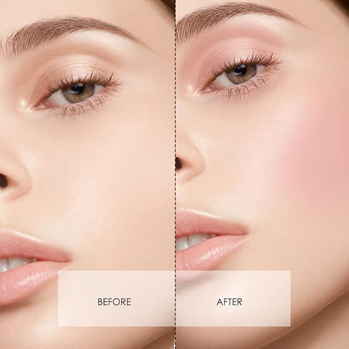 CATKIN Powder Blush Pink Nude Eyeshadow Palette Cheek