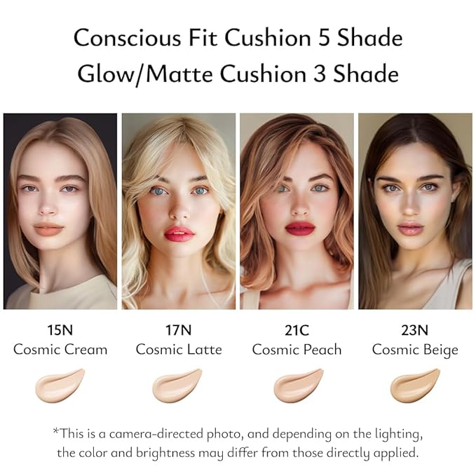 MOONSHOT KOREA Conscious Fit Cushion Foundation Medium Coverage,