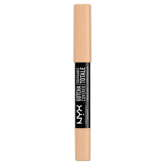 NYX Professional Makeup Gotcha Covered Concealer Pencil, Porcelain, 0.04 Ounce