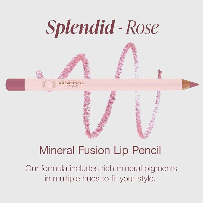 Mineral Fusion Lip Pencil, Splendid (Packaging May Vary) Lip