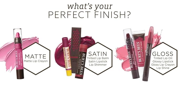 Burt's Bees 100 % Natural Moisturizing Tinted Lip Moisturizing