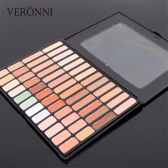 VERONNI Concealer Palette 50 Color Professional Cream Contour