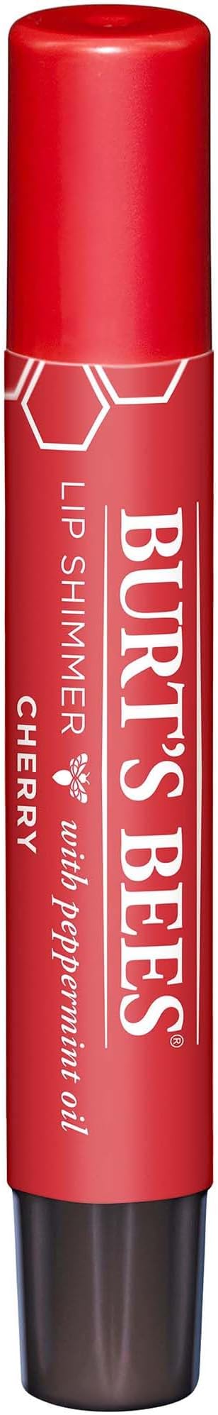 Burt's Bees Lip Shimmer, Cherry, 0.09