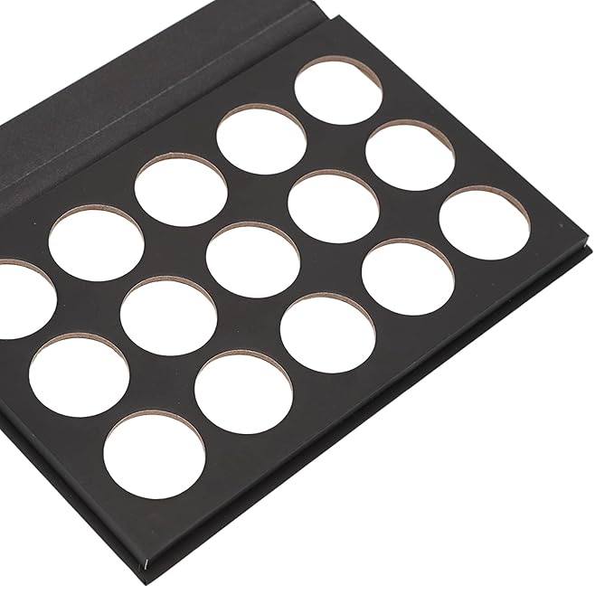 DIY Empty Eyeshadow Palette, Empty Makeup Palette, Black