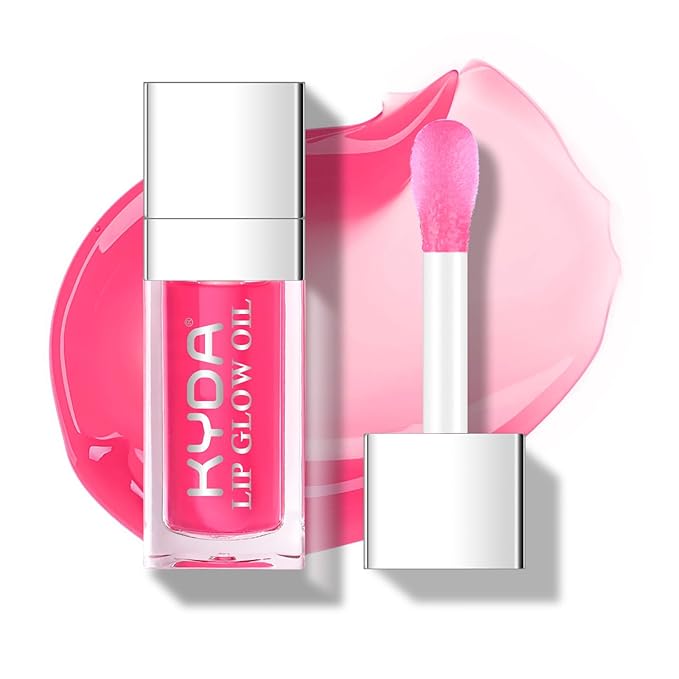 KYDA Hydrating Lip Glow Oil, Moisturizing Lip Oil,