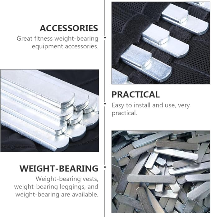 16pcs Load Bearing Plate Fitness Weighted Plates Weighted