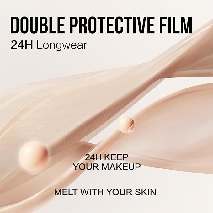 Lasting Air Cushion Cream Face Foundation Makeup, Lightweight,