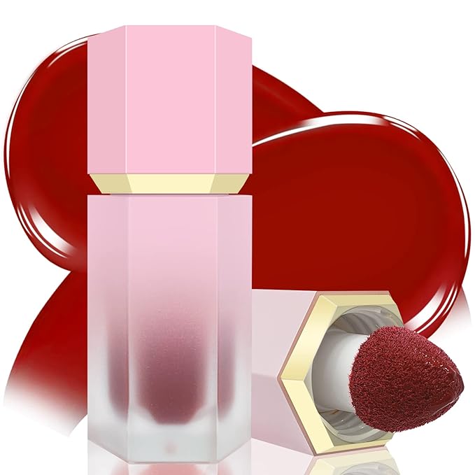 Liquid Blush for Cheeks, Soft Cream Blush with ARDOUR-Chili Red