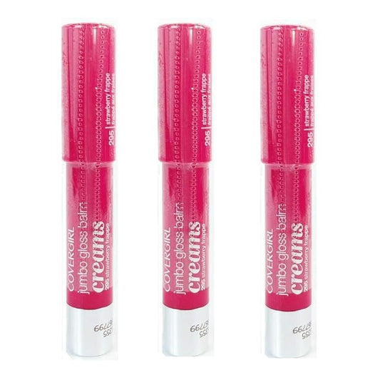 Pack of 3 Covergirl Jumbo Gloss Balm Creams, Strawberry Frappe 2953