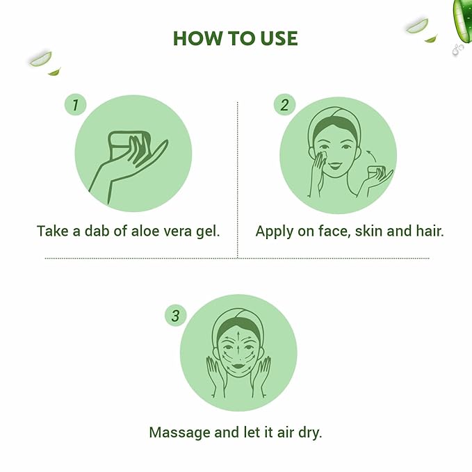 INDUS VALLEY Non-Toxic Aloe Vera Gel for Acne, Scars, Glowing & Radiant Skin Treatment (175 ml)