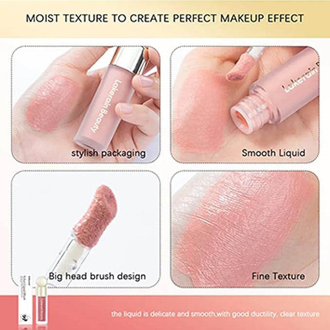 Liquid Blush Makeup, Soft Cream Liquid Blush Makeup Cosmetics (05#)