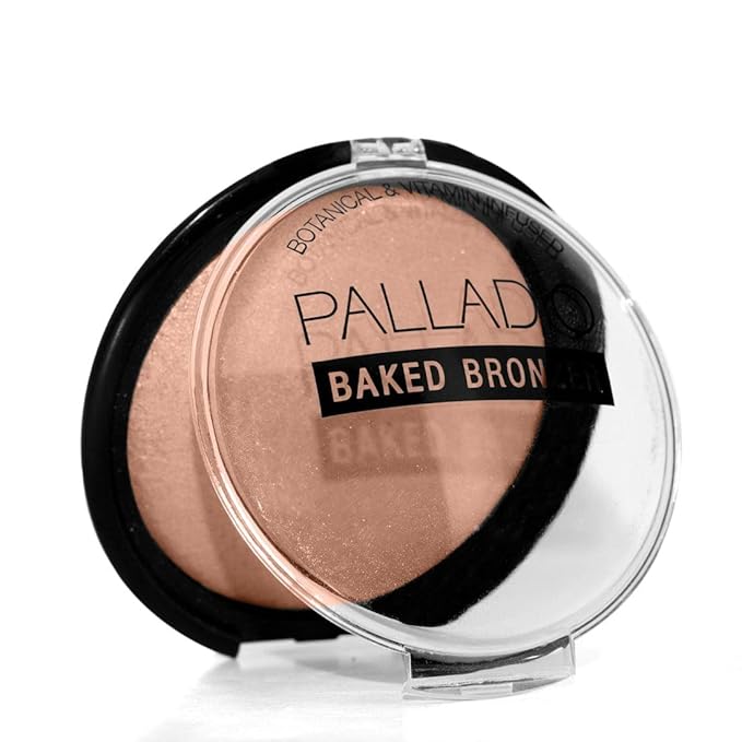 Palladio Baked Bronzer, Highly Pigmented and Easy to