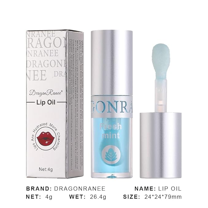 AKARY Hydrating Lip Glow Oil with Big Brush Lip 03 L