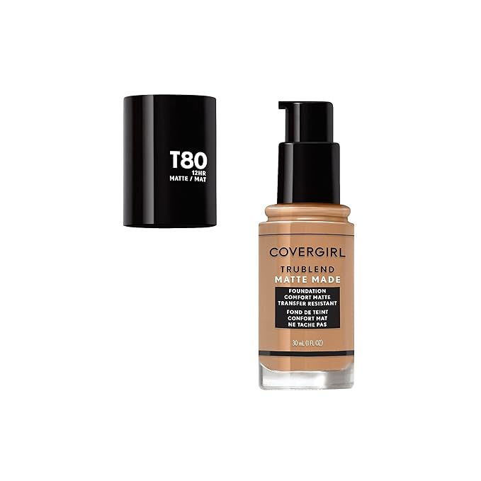 COVERGIRL TruBlend Matte Made Liquid Foundation, Toasted Caramel