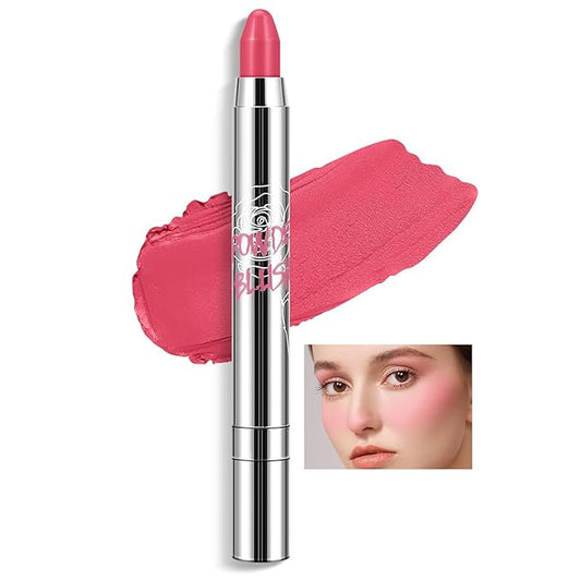 Boobeen Cream Blush Stick, Multi-Use Face Blush for & Blendable
