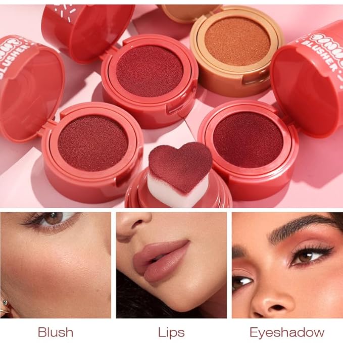 Stamp Liquid Blush Stamp Blush with Heart Shaped Women (3)
