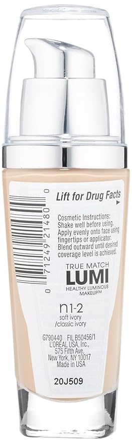 L'Oreal Paris True Match Lumi Healthy Luminous Makeup,