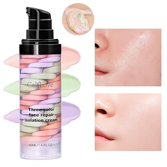Primer Face Makeup,3 In 1 Isolation Cream,Makeup Primer Primer (1PC)
