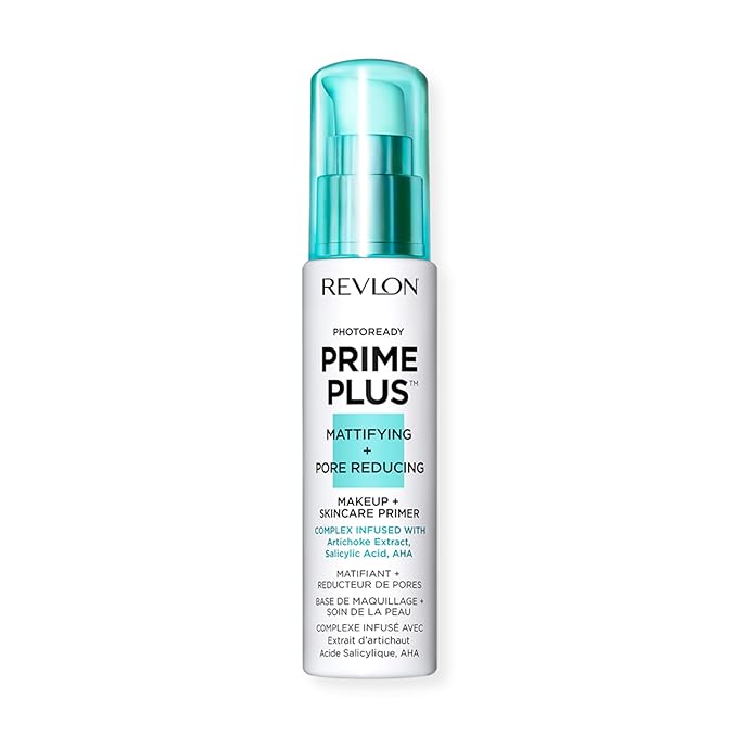 Revlon Face Primer, PhotoReady Prime Plus Face Makeup 1 Oz