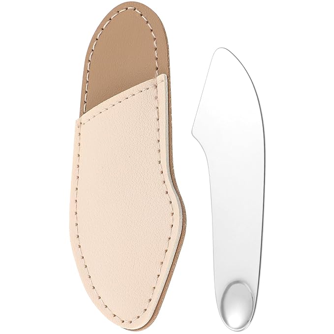 POPETPOP Makeup Spatula Foundation Spatula- Korean Cosmetic Spatula,