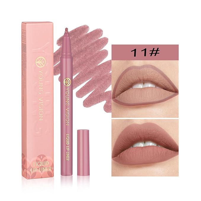 YOUNG VISION Gourd-Shaped Precision Liquid Lipstick & Lipliner YOUNG