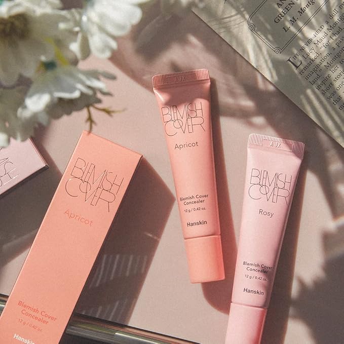 Hanskin Apricot Blemish Cover, Dark Circle Cover, Full 12g