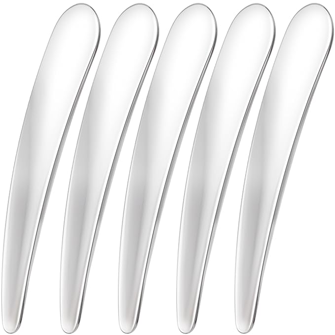 5pcs Mini Metal Cosmetic Makeup Skincare Cream Spatulas