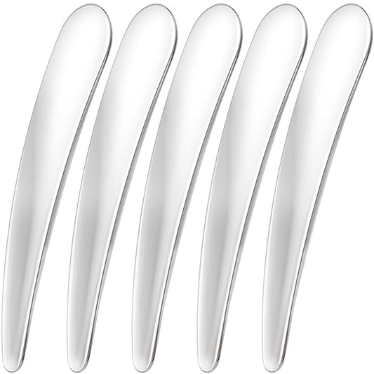 5pcs Mini Metal Cosmetic Makeup Skincare Cream Spatulas