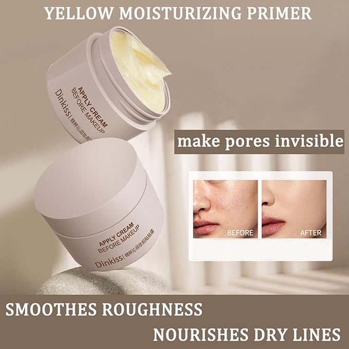 Moisturizing Primer,Primer Foundation Base Face Makeup Smoothing Firming Gentle Ingredients