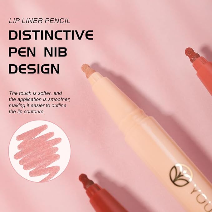 YOUNG VISION Gourd-Shaped Precision Liquid Lipstick & Lipliner YOUNG