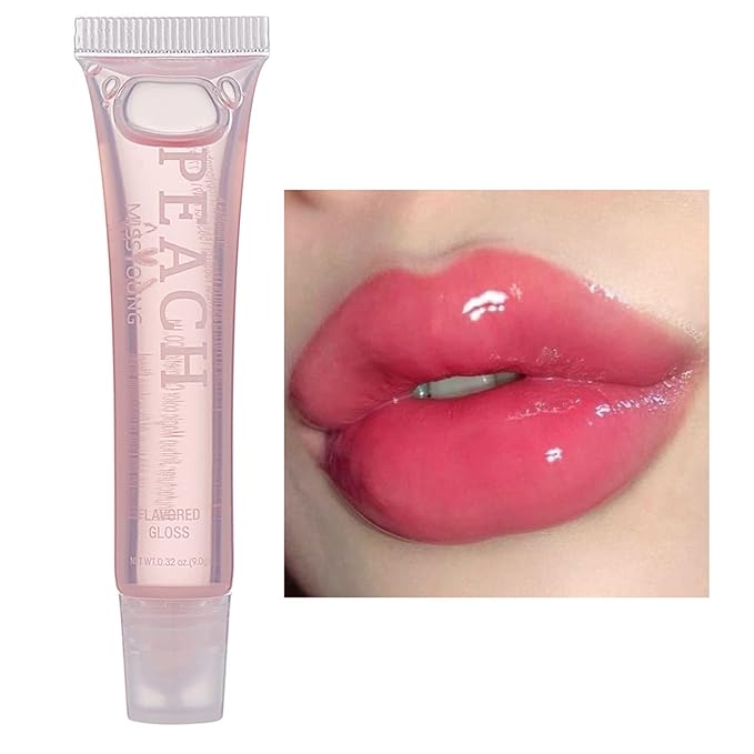 6Pcs Lip Glow Oil Wet, Hydrating Candy Lip Glow
