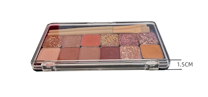 2pcs Rectangular Mini Magnet Make-up Dispensing Plate Eyeshadow