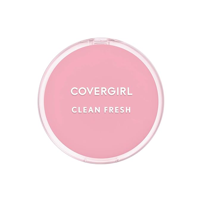 COVERGIRL Clean Fresh Pressed Powder, Porcelain, 0.35 oz 0.35 oz