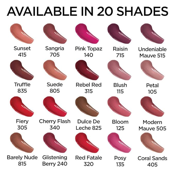 L’Oreal Paris Makeup Infallible 8 Hour Hydrating Lip Gloss, Suede, 0.21 Fl Oz