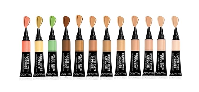 Palladio Full Coverage Concealer, Under Eyes Disguise, Creamy Chai Tea