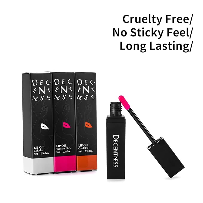 Lip Oil Set,Hydrating Moisturizing Dry Lips,Not Greasy Set,Hydrating