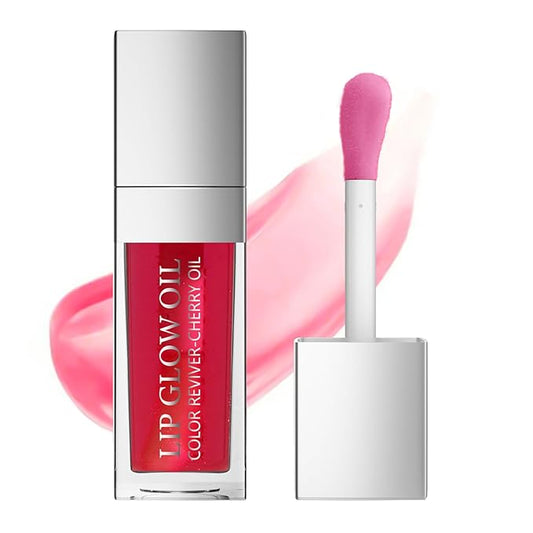Ultimate Luxe Lip Oil Hydrating Fruit-Flavored Oils with Soft Brush for Moisturized, Full, and Radiant Lips (#05, SINGLE)